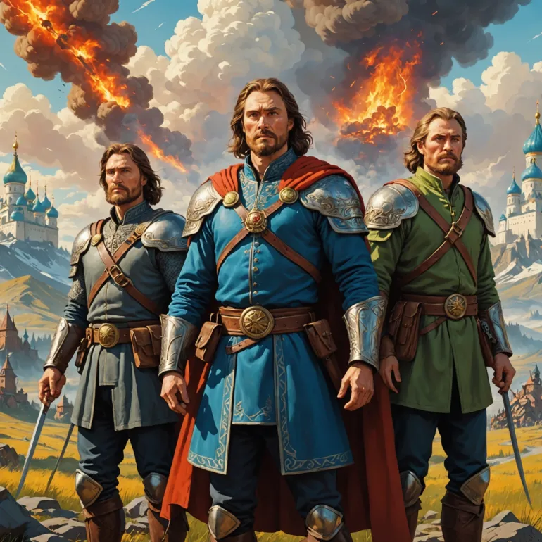 Три богатыря и Пуп Земли: захватывающее путешествие в мир отечественной анимации