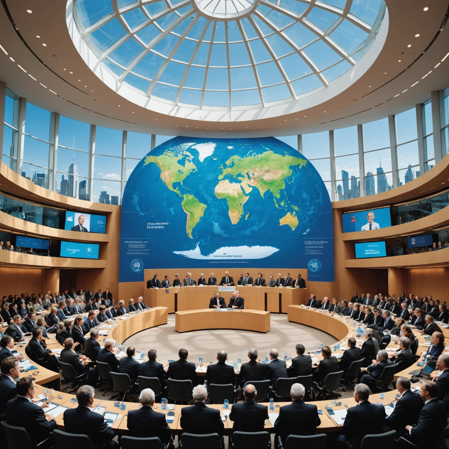 Глобальный диалог: Вопросы геополитики в глобальном диалоге на форуме