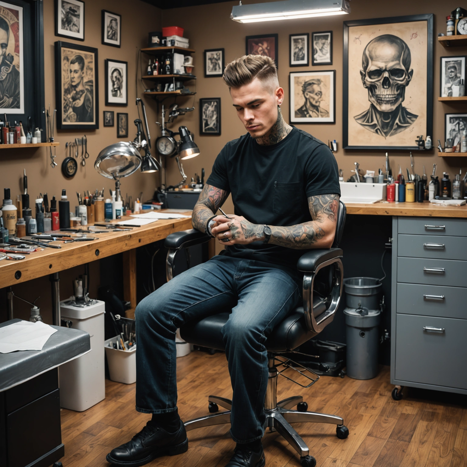 Тату: Искусство на коже и связь с группой крови