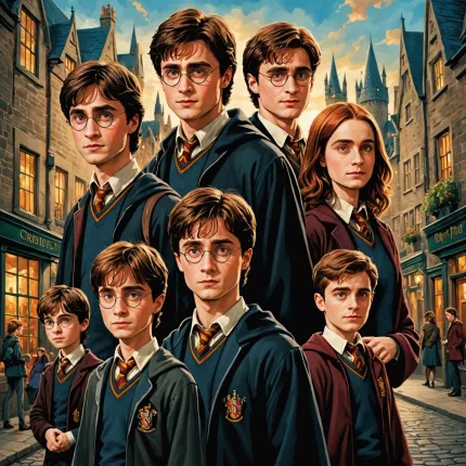 Как выглядит Гарри Поттер сейчас: путешествие во времени с любимыми героями